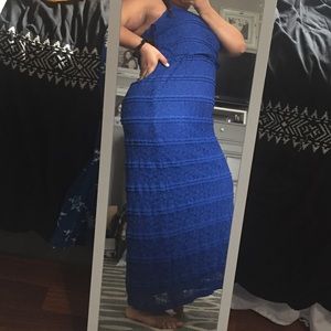 Blue summer dress